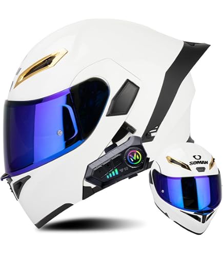Amazon.co.jp: MOTOBOSS バイクヘルメット フルフェイスヘルメット